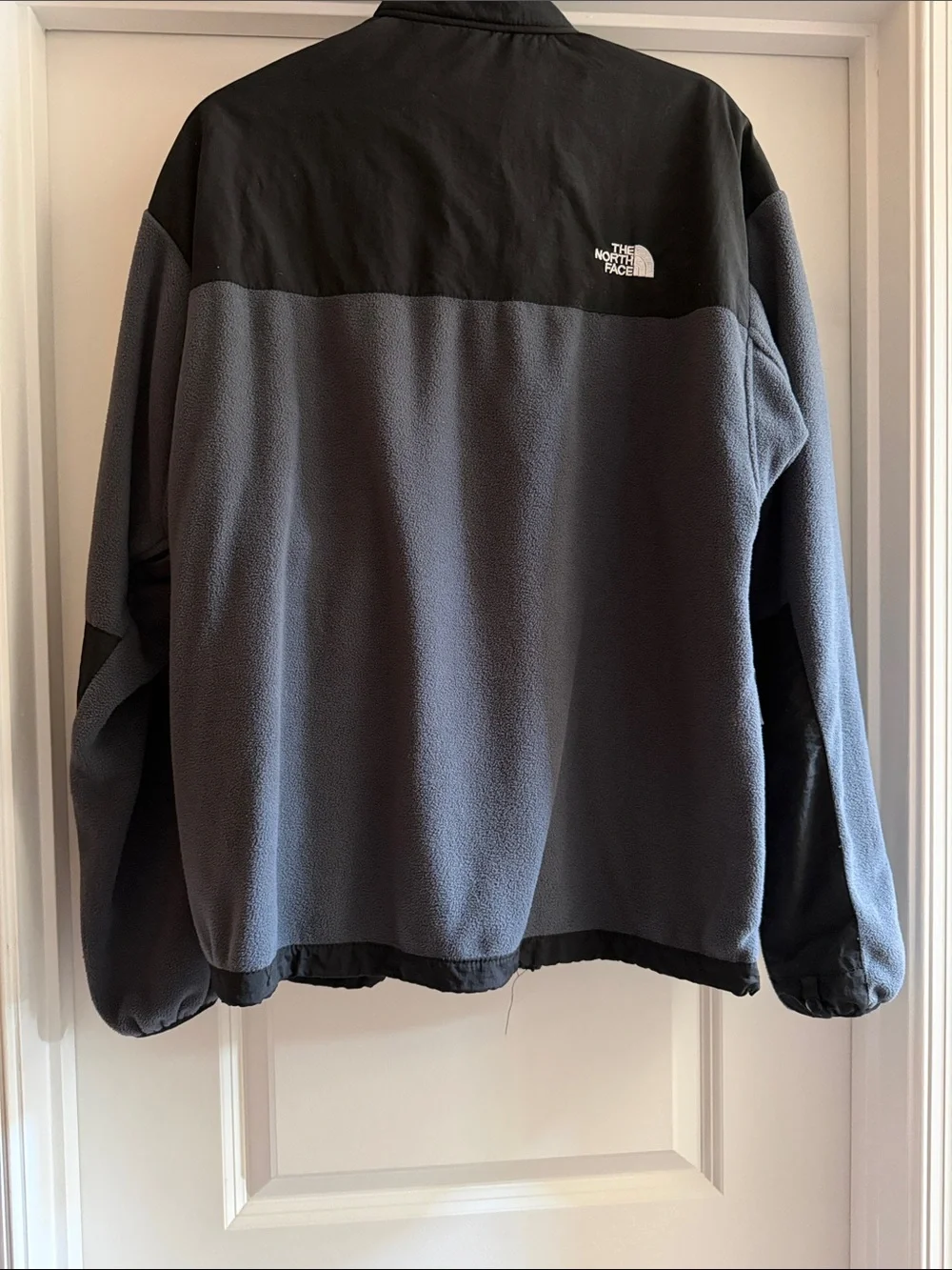 The North Face Men's Black and Gray Fleece Jacket